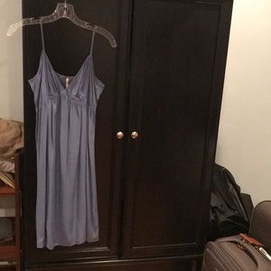 Cynthia Vincent periwinkle blue cami dress